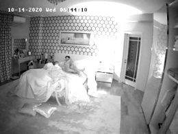 Ukrainian couple has nice morning fuck – CCTV